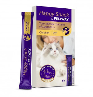 CEVA Feliway Happy snack Chicken - Katze behandeln - 6x15g