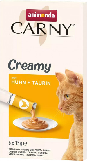 ANIMONDA Carny Chicken with taurine - Katze behandeln - 6 x 15g
