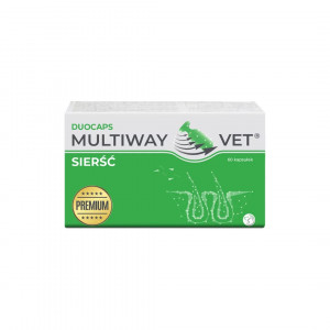 JM SANTE Multiway Vet Duocaps - twist-off kapseln für fell und haut bei hunden und katzen – 60 stück