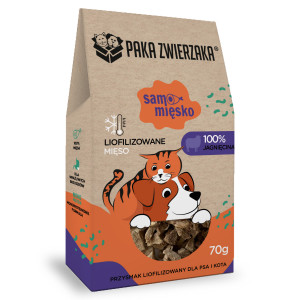 PAKA ZWIERZAKA Samo Mięsko Lamb - leckerli für hunde - 70g