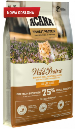 Acana Wild Prairie Cat - Trockenfutter für Katzen - 4,5kg