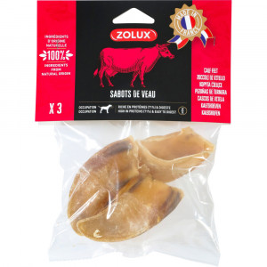ZOLUX Calf hooves - kauartikel für hunde - 90g