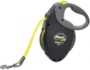 TRIXIE NEON GIANT M 8 m Schwarz, Gelb Hund Rückziehbare Leine