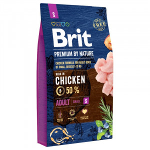 BRIT Premium by Nature Small Chicken - Trockenfutter für Hunde - 8 kg