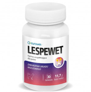 EUROWET Lespewet - nahrungsergänzungsmittel für hunde - 30 tabletten