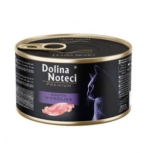 DOLINA NOTECI Premium Rich in rabbit - nassfutter für Katzen - 185g