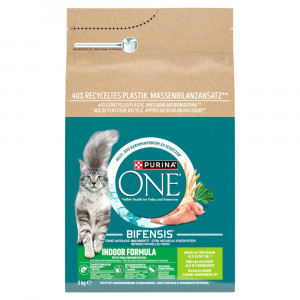PURINA One Indoor Turkey - trockenfutter für Katzen - 3kg