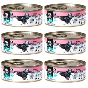 3COTY Turkey Struvite care - nassfutter für Katzen - 6x80g