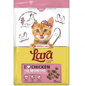 VERSELE-LAGA Lara Junior Chicken - trockenfutter für Katzen - 1,9kg