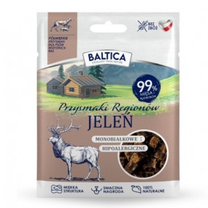 BALTICA Przysmaki regionów Monoprotein Deer - leckerli für hunde - 30g
