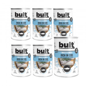BULT Rich in cod - Nassfutter für Hunde - 6x400 g