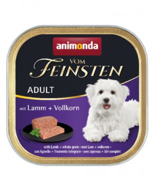 ANIMONDA Vom Feinsten Adult Lamb and whole grain - nassfutter für Hunde - 150g
