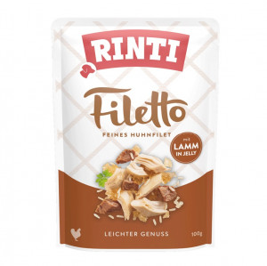 RINTI Filetto Chicken fillet with lamb - Nassfutter für Hunde - 100g