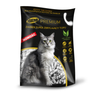 HILTON Tofu Super-Klump-Katzenstreu - 2,5 kg