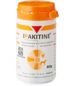 VETOQUINOL Ipakitine - nierenunterstützendes supplement für hund und katze – 60g