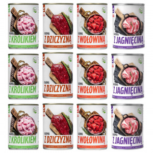 TUF TUF Flavour Mix - Nassfutter für Hunde - 12x400g