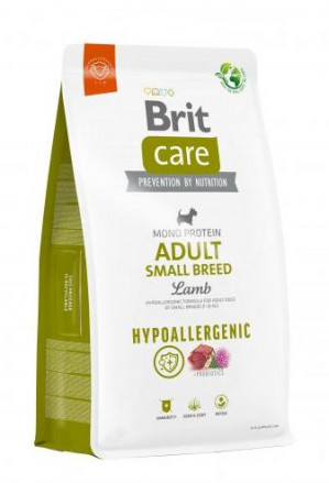 BRIT Care Hypoallergenic Adult Small Breed Lamb&Rice - Trockenfutter für Hunde - 3 kg