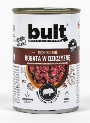 BULT Rich in game - Nassfutter für Hunde - 800 g
