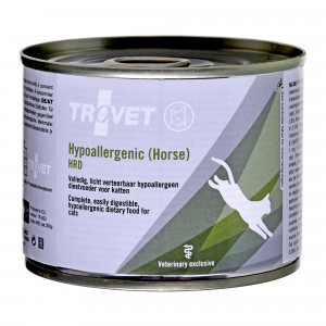 TROVET Hypoallergenic HRD with horse - Nassfutter für Katzen - 200g 