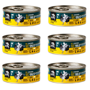 3COTY Chicken with spirulina - nassfutter für Katzen - 6x80g