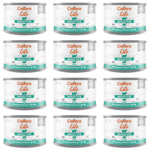CALIBRA Cat Life Sensitive Lamb - Nassfutter für Katzen - 12x200g