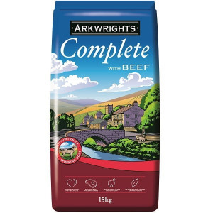 ARKWRIGHT Complete Beef - trockenfutter für Hunde - 15kg
