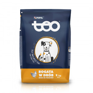 TEO Rich in poultry - trockenfutter für Hunde - 9kg
