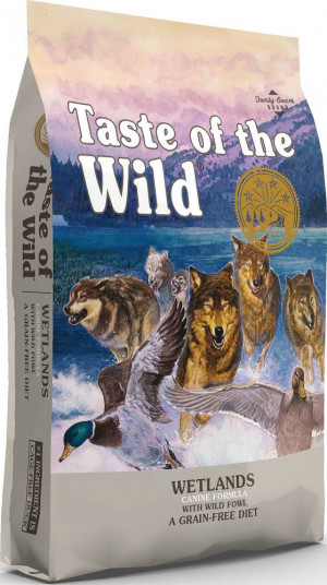 TASTE OF THE WILD Wetlands - Trockenfutter für Hunde - 12,2 kg