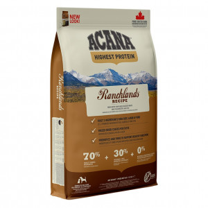 ACANA Highest Protein Ranchlands Dog - trockenfutter für Hunde - 6kg