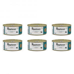 APPLAWS Ocean fish in broth - nassfutter für Katzen - 6x156g