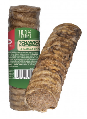 MACED Trachea stuffed with venison - kauartikel für hunde - 120g