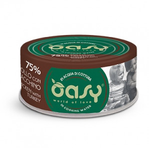 OASY More Love Chicken with turkey - nassfutter für Katzen - 70g