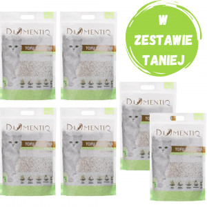 DIAMENTIQ Tofu Matcha Ultra clumping - pflanzliche streu - 6x2,5kg