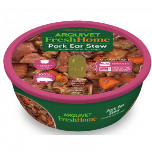 ARQUIVET Fresh Home Pork ear stew - Nassfutter für Hunde - 280g
