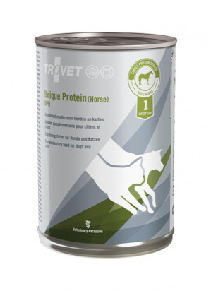 TROVET Unique Protein UPH with horse - Nassfutter für Hunde und Katzen - 400 g