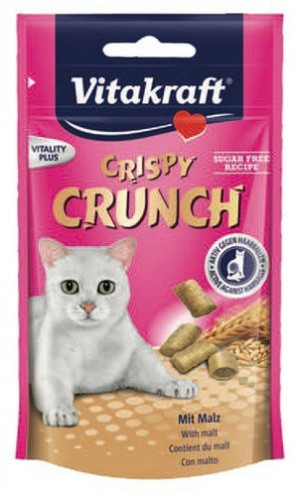VITAKRAFT CRISPY CRUNCH Malz - Katzenleckerli - 60 g