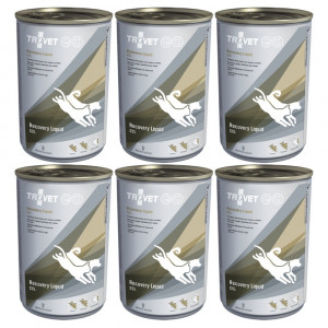 TROVET Recovery Liquid CCL – Nassfutter für Hunde und Katzen – 6x400 g