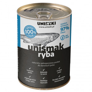 UNISZKI UNIsmak Fish - Nassfutter für Hunde - 400g