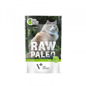 RAW PALEO Adult Cat Wild – Nassfutter für Katzen – 100 g