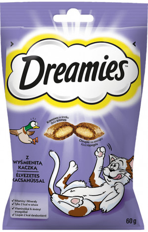 Dreamies 5998749116500 Katzenleckerlis Ente Snacks 60g