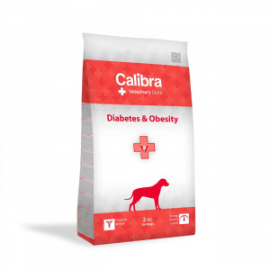 CALIBRA VD Dog Diabetes&Obesity - trockenfutter für Hunde - 2kg