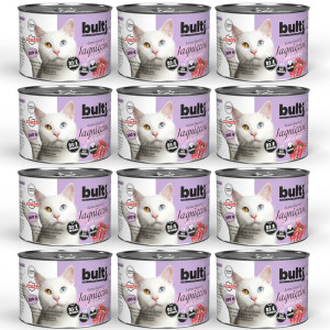 BULTI Rich in lamb - nassfutter für Katzen - 12x200g