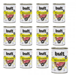 BULT Rich in beef - Nassfutter für Hunde - 12x800 g