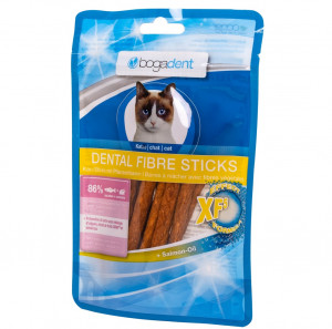 BOGAR Bogadent Dental fibre sticks Salmon - Katze behandeln - 50g