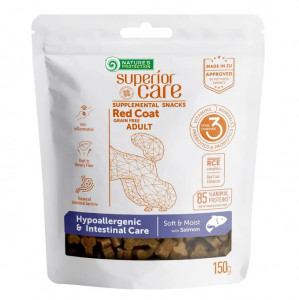 NATURE'S PROTECTION Superior Care Adult with salmon - leckerli für hunde - 150g