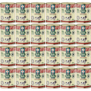 FOLK Masurische köstliche Hirsch – Nassfutter für Hunde – 24x800g