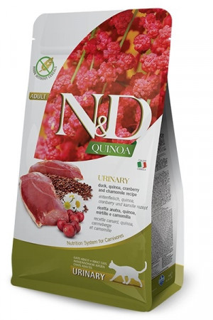 FARMINA N&D CAT QUINOA URINARY DUCK 5 KG