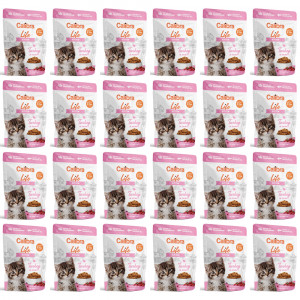 CALIBRA Cat Life Kitten Turkey in gravy - Nassfutter für Katzen - 24x85g