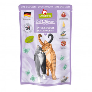 GRANATAPET DeliCATessen Duck and poultry - nassfutter für Katzen - 85g