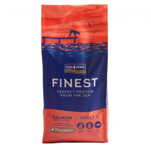 FISH4DOGS Finest Small breed Salmon - trockenfutter für Hunde - 6kg